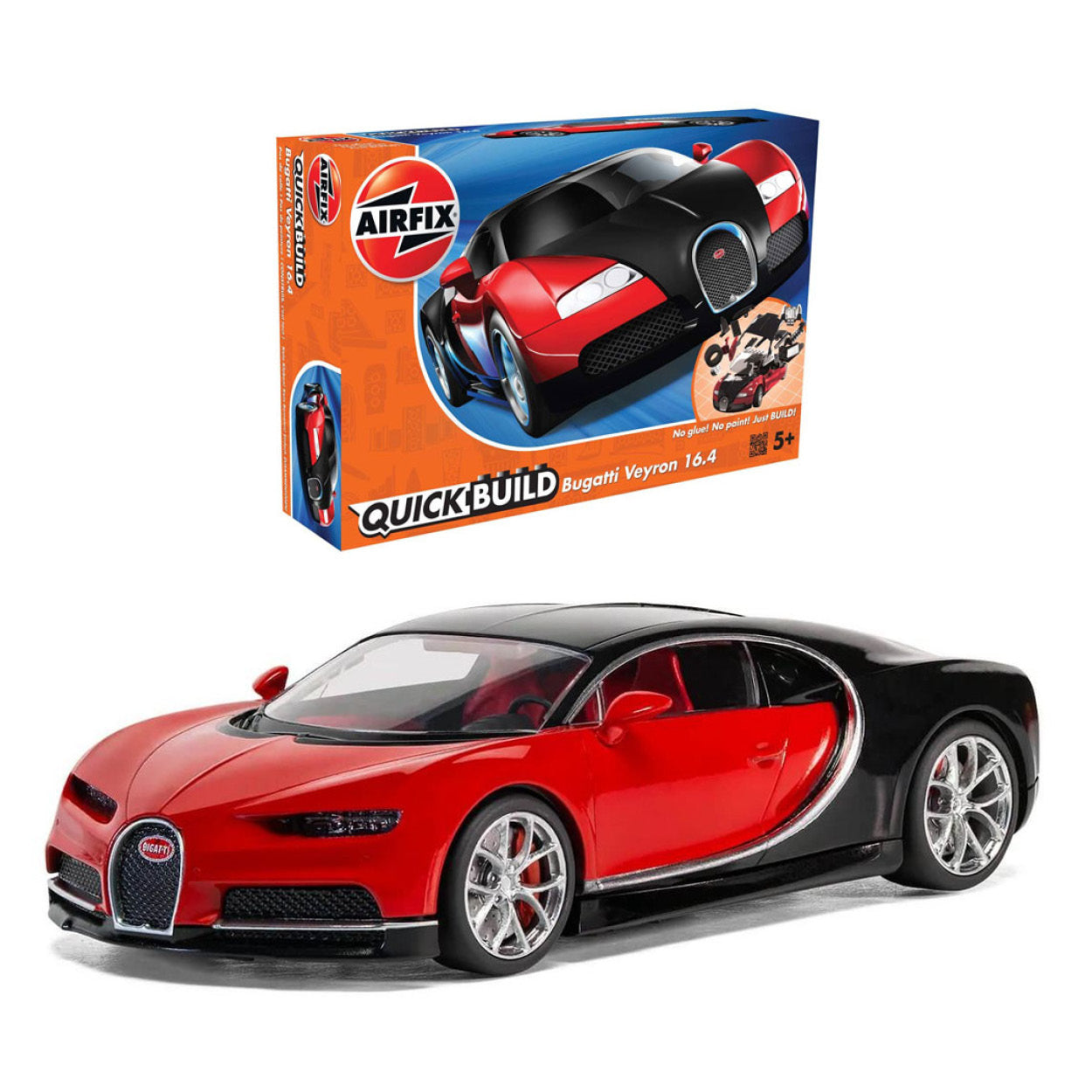 Airfix Quickbuild Bugatti Veyron - New Colour Model Kit