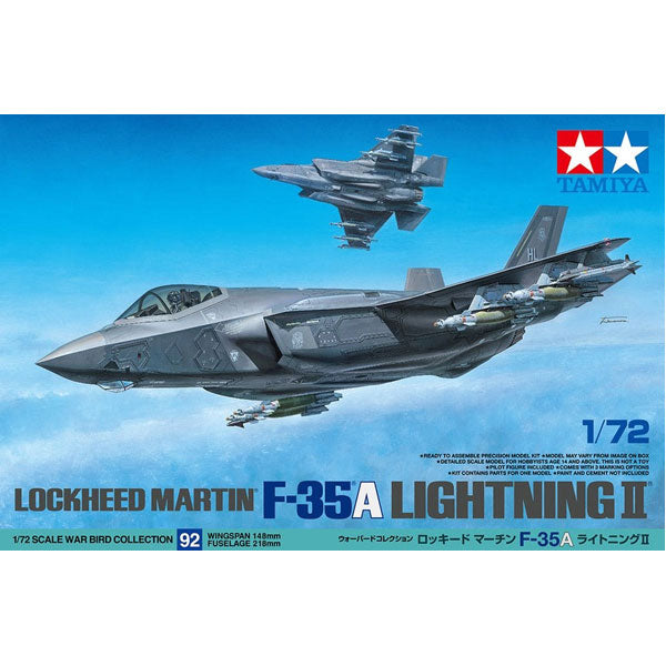 Tamiya F-35A Lightning II 1:72 Model Kit