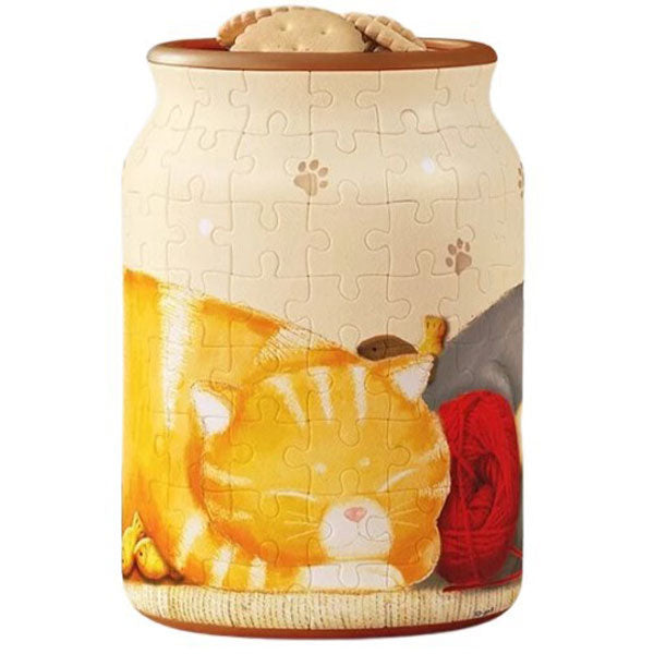 Puzzle Jar 128 Piece Take A Nap