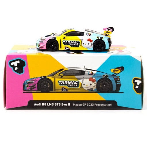 Hello Kitty - 1:64 Audi R8 LMS GT3 Evo II Macau GP 2023 Presentation Adderly Fong