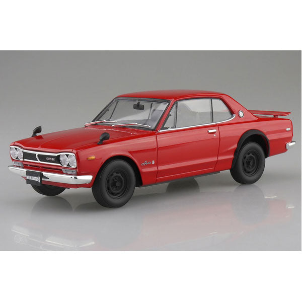 1/24 Snap KPGC10 Skyline HT 2000 GT-R 1970 Red