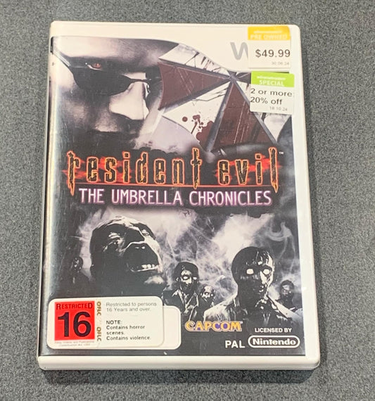 Resident Evil The Umbrella Chronicles