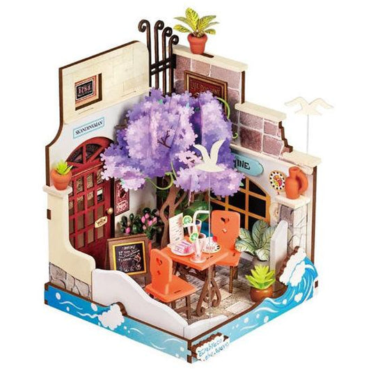 Robotime DIY Mini House Sea Holiday Restaurant