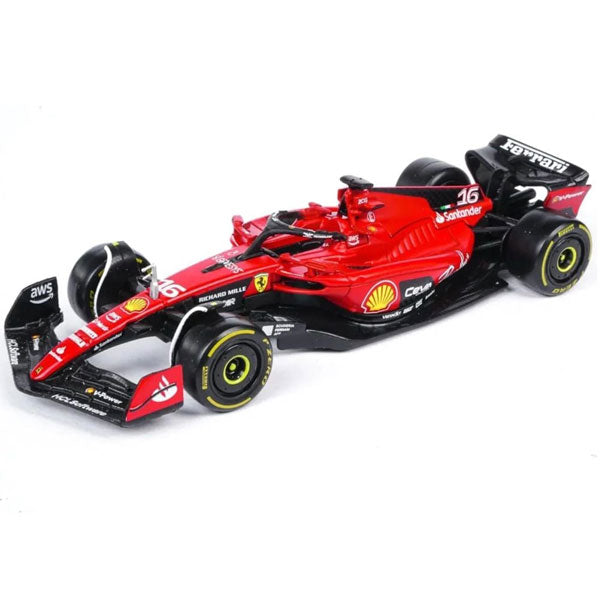 Bburago Formula One (F1) Racing 2023 Ferrari SF-23 #16 Charles Leclerc 1:43 Scale Diecast Vehicle