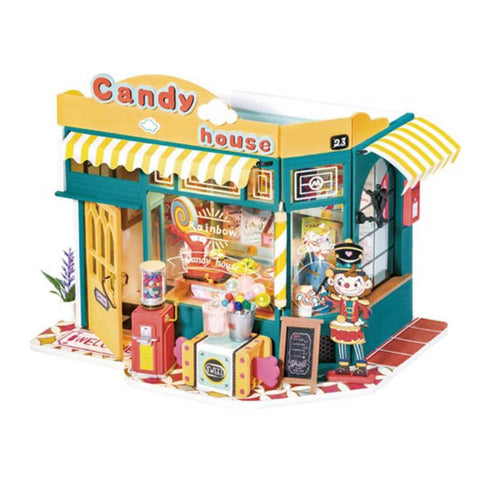 Image of Robotime DIY Mini Rainbow Candy House