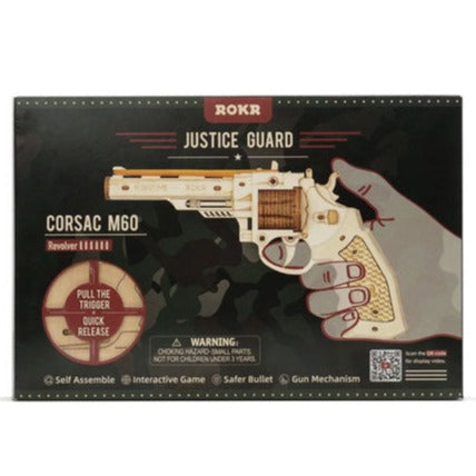 Robotime DIY Corsac M60 Justice Guard Handgun