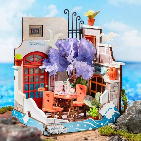 Robotime DIY Mini House Sea Holiday Restaurant