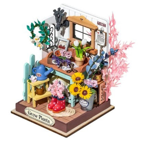 Image of Robotime DIY Mini House Dreaming Terrace Garden