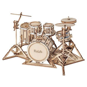 Robotime Classical 3D Drum Kit