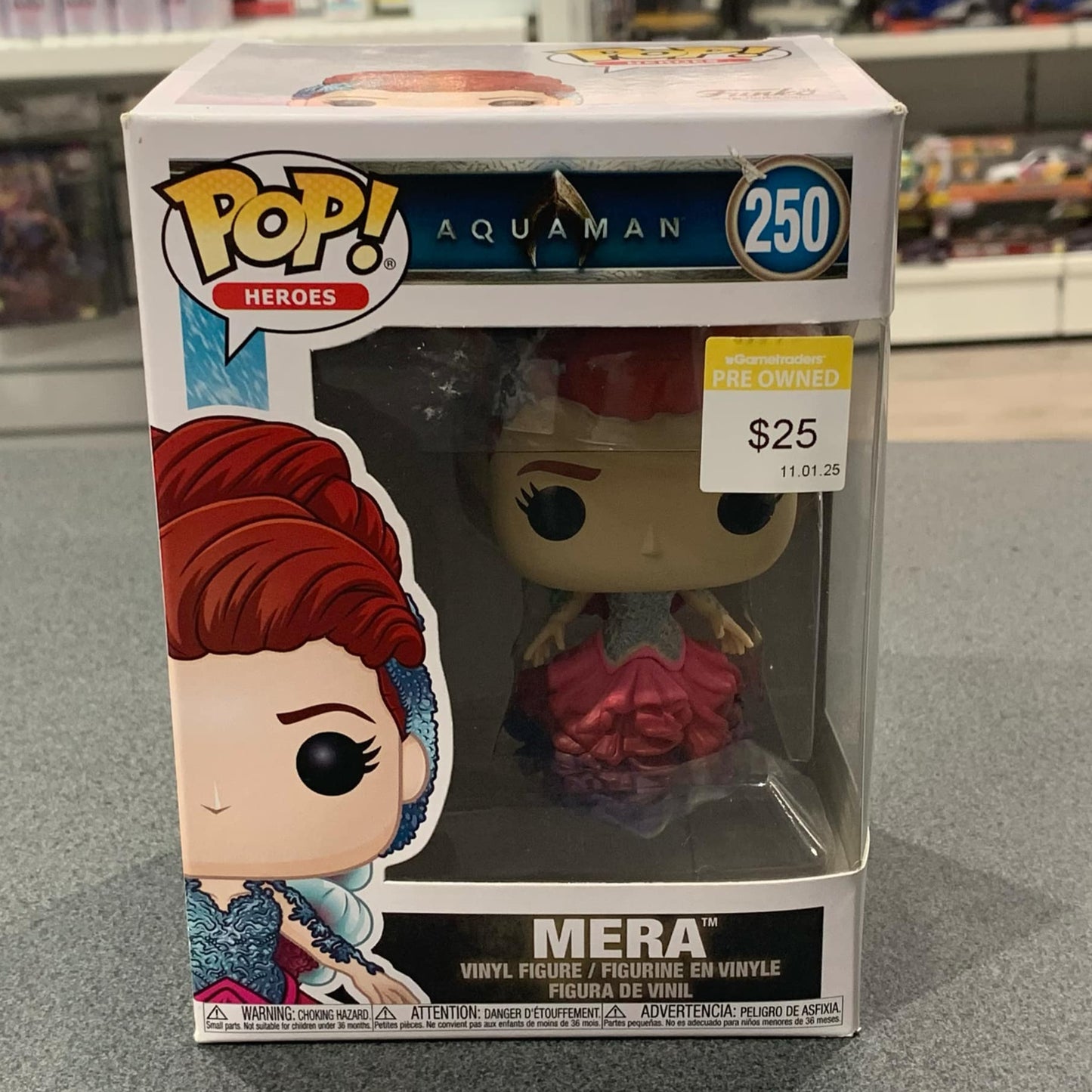 Aquaman - Mera Gown US Exclusive Pop! Vinyl