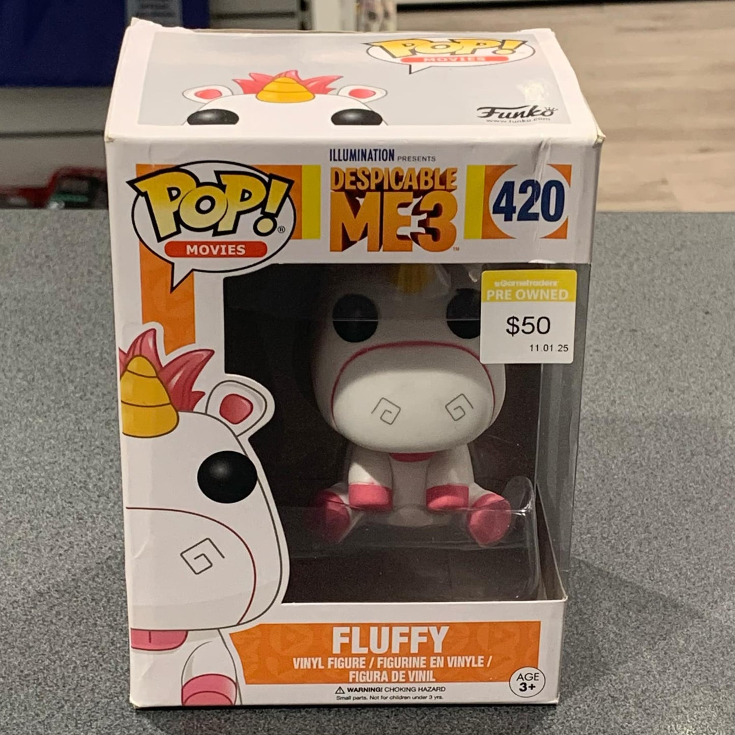 Despicable Me 3 - Fluffy Pop! Vinyl