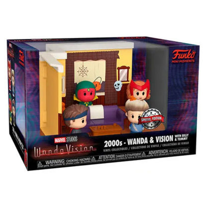 WandaVision - 2000s Wand & Vision with Billy & Tommy US Exclusive Mini Moment