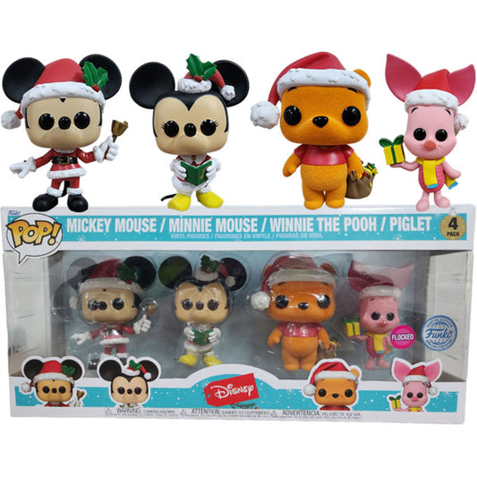 Disney - Mickey & Friends US Exclusive Holiday Pop! 4-Pack