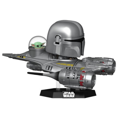 Star Wars - The Mandalorian and Grogu in N1 Starfighter US Exclusive Pop! Ride