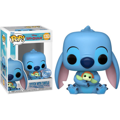 Lilo & Stitch - Stitch with Turtle Pop! Vinyl