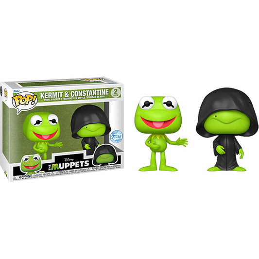 Muppets - Kermit & Constantine US Exclusive Pop! Vinyl 2-Pack