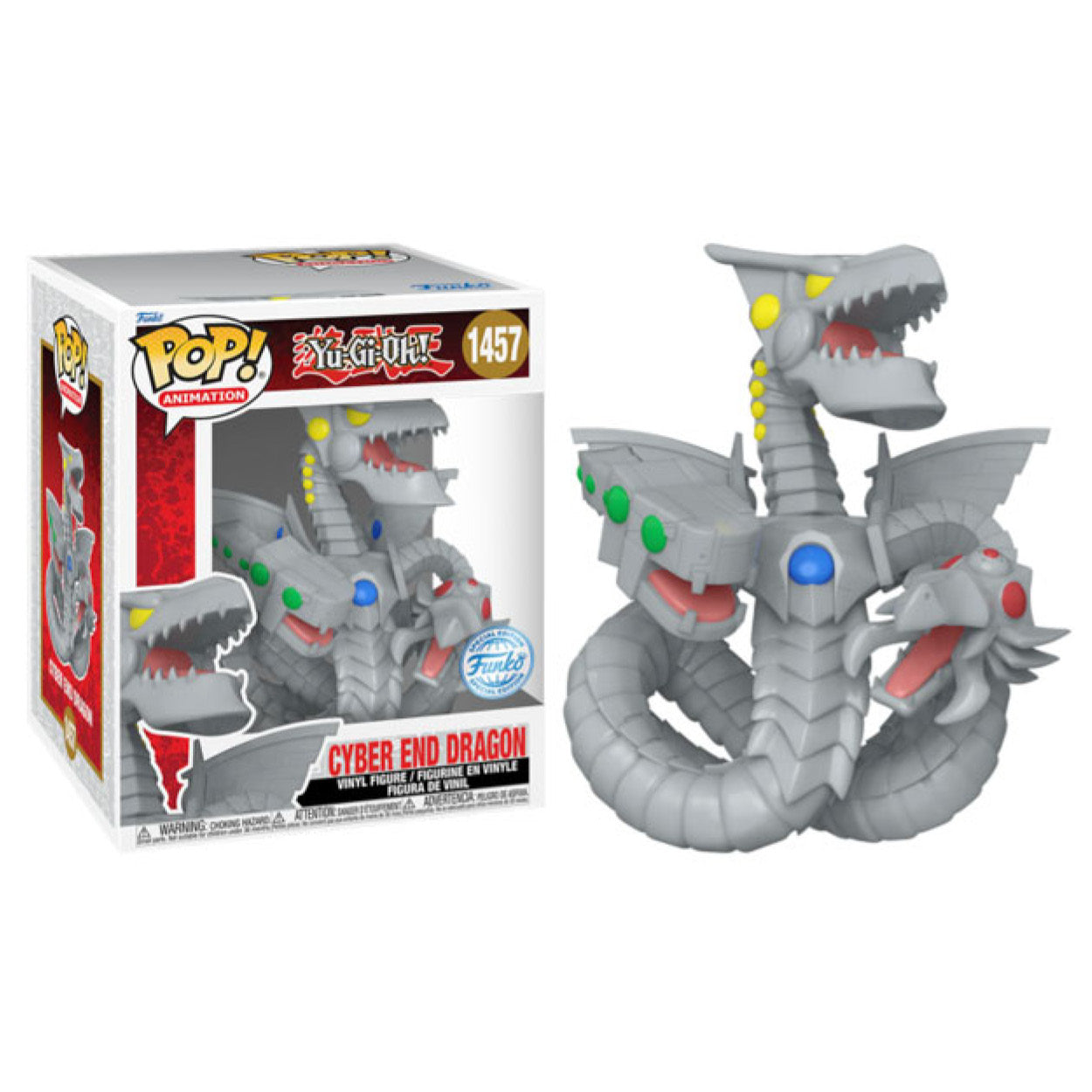 Yu-Gi-Oh! - Cyber End Dragon US Exclusive 6 Inch Pop! Vinyl