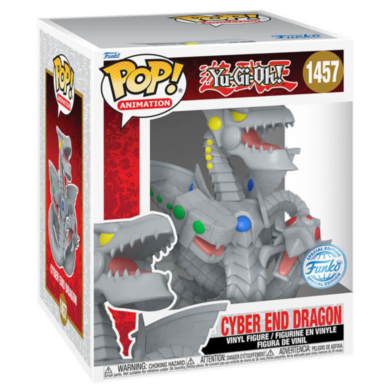 Yu-Gi-Oh! - Cyber End Dragon US Exclusive 6 Inch Pop! Vinyl