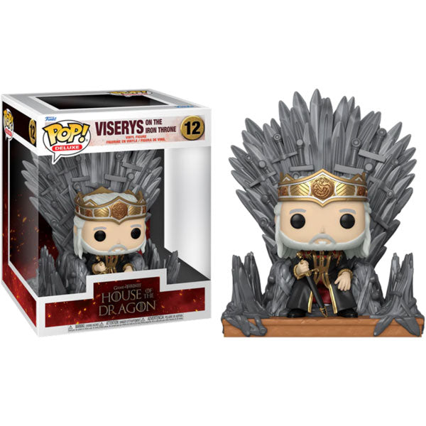 House of the Dragon - Viserys on Throne Pop! Deluxe