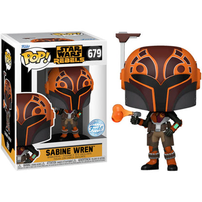 Star Wars: Rebels - Sabine Wren US Exclusive Metallic Pop! Vinyl