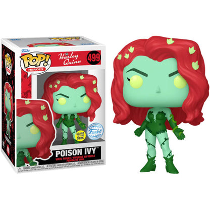 Harley Quinn: Animated - Poison Ivy (Plant Suit) US Exclusive Glow Pop! Vinyl