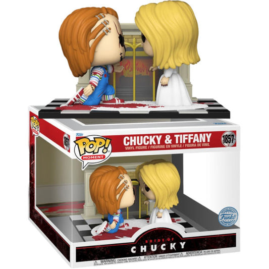 Bride of Chucky - Chucky &amp; Tiffany US Exclusive Pop! Moment