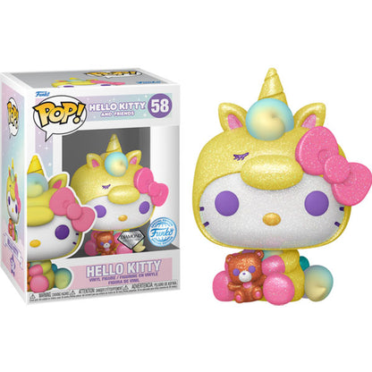 Hello Kitty - Hello Kitty Unicorn US Exclusive Diamond Glitter Pop! Vinyl