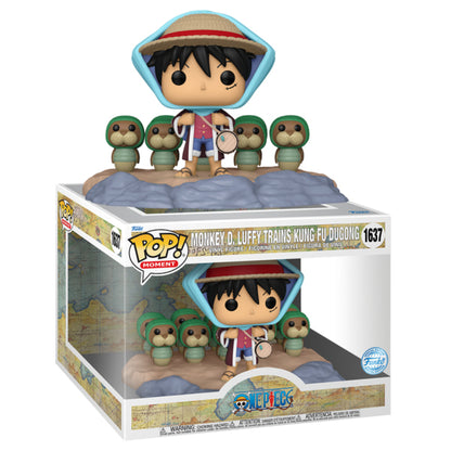 One Piece - Monkey D. Luffy Trains Kung Fu Dugong Pop! Moment Vinyl