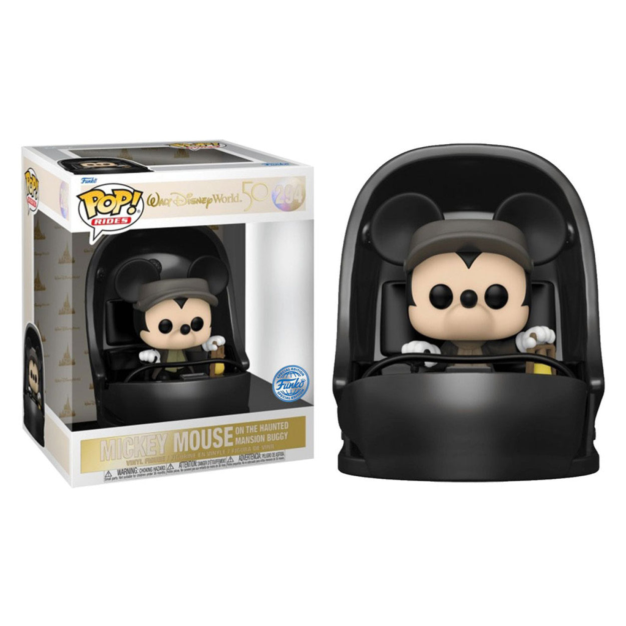 Disney World 50th - Haunted Mansion US Exclusive Pop! Ride