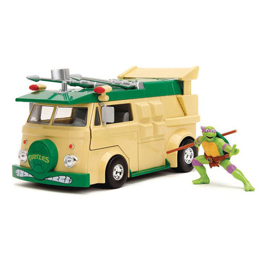 Teenage Mutant Ninja Turtles (1987) - Donatello & Party Wagon 1:24 Scale Hollywood Ride