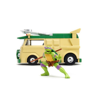 Teenage Mutant Ninja Turtles (1987) - Donatello & Party Wagon 1:24 Scale Hollywood Ride