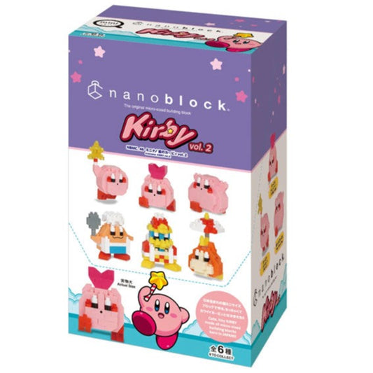 Nanoblock - Mininano Kirby Vol. 2 6 Designs (1 unit)