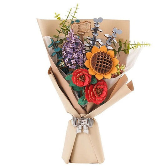 Robotime Wood Bloom Bouquet