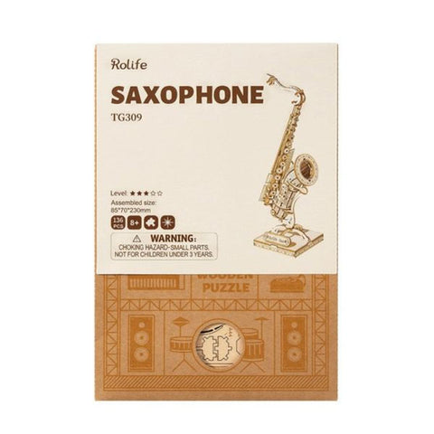 Image of Robotime Classical 3D Saxophone