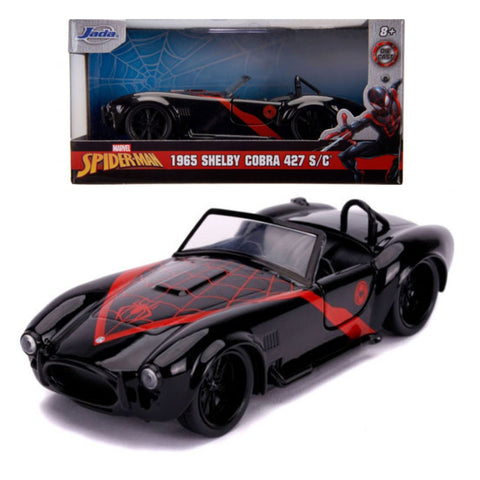 Image of Spider-Man - Miles Morales 1965 Shelby Cobra 427 1:32 Scale Hollywood Ride
