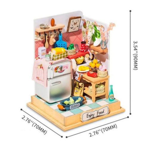 Image of Robotime DIY Mini House Taste Life - Kitchen