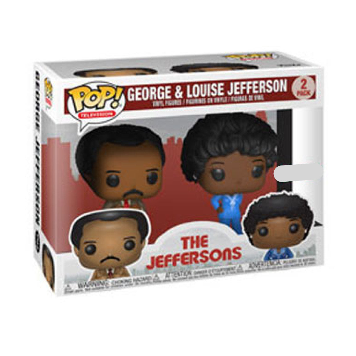 The Jeffersons - George And Louise US Exclusive Pop! Vinyl 2-pack