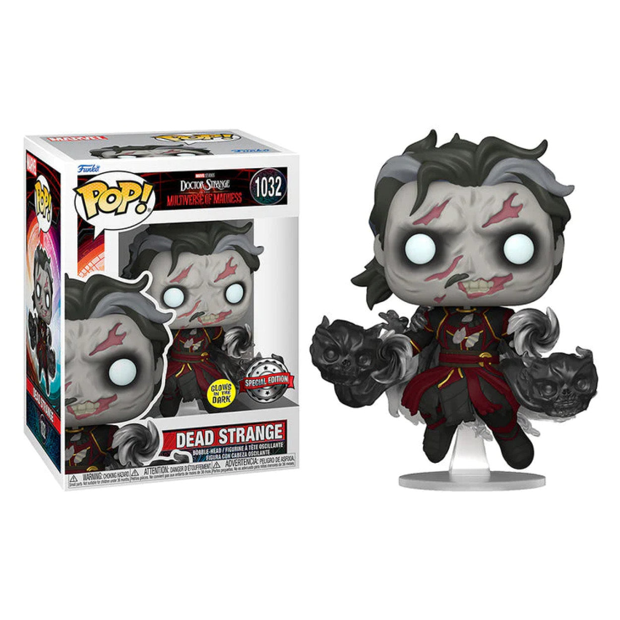 Doctor Strange 2: Multiverse of Madness - Dead Strange Glow Exclusive Pop! Vinyl