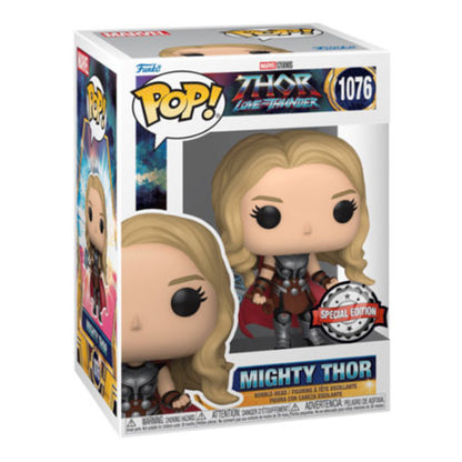 Thor 4: Love and Thunder - Mighty Thor without Helmet Metallic US Exclusive Pop! Vinyl