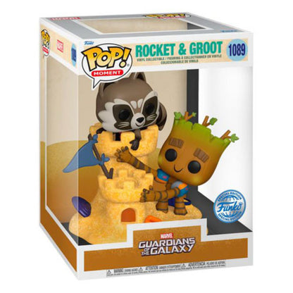 Marvel - Rocket & Groot Beach Day US Exclusive Pop! Moment