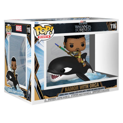 Black Panther 2: Wakanda Forever - Namor with Orca Pop! Ride