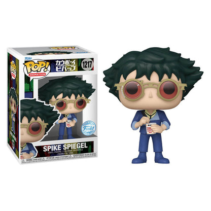 Cowboy Bebop - Spike Spiegel with Noodles US Exclusive Pop! Vinyl