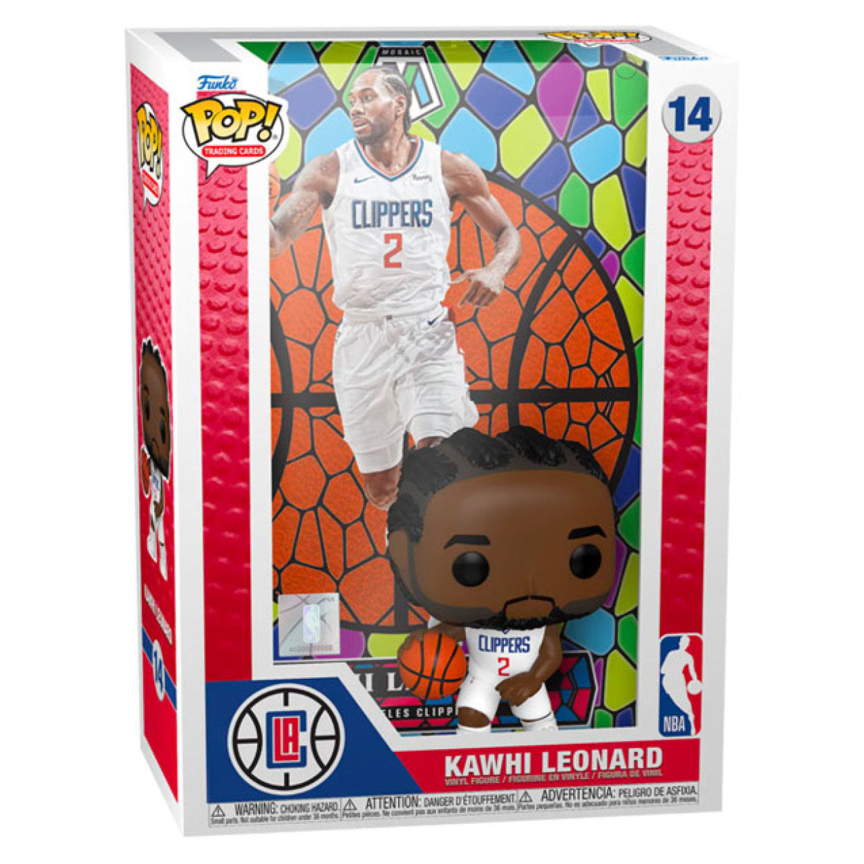 NBA - Kawhi Leonard (Mosaic) Pop! Trading Card