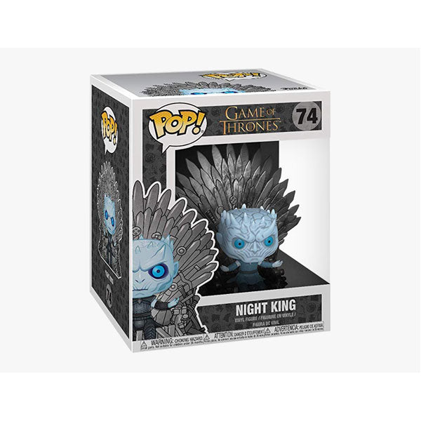 Game of Thrones - Night King Iron Throne Pop! Deluxe