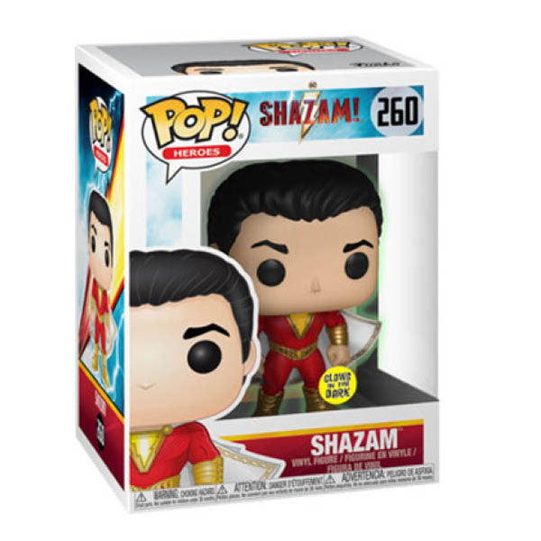 Shazam - Shazam Glow US Exclusive Pop! Vinyl