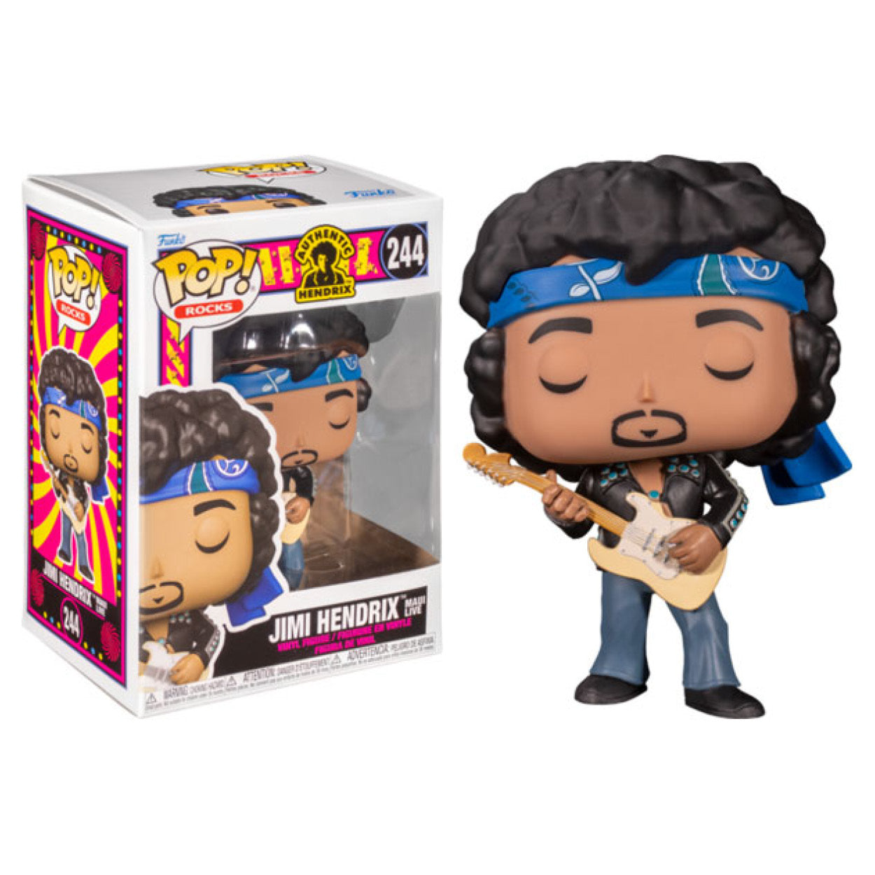 Jimi Hendrix - Jimi Live in Maui Jacket Pop! Vinyl