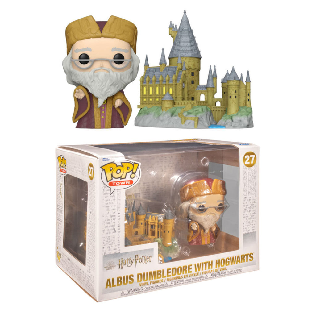 Buy Pop! Town Albus Dumbledore with Hogwarts at Funko.