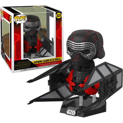 Star Wars - Kylo Ren Supreme Leader in TIE Whisper Episode IX Rise of Skywalker Pop! Deluxe