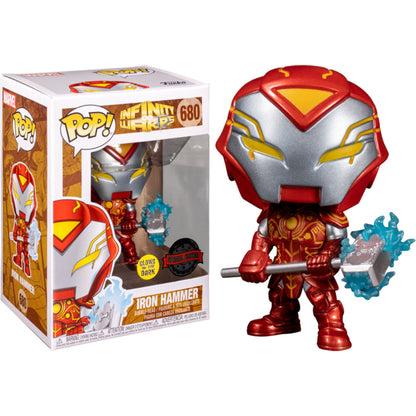 Infinity Warps - Iron Hammer Metallic Glow US Exclusive Pop! Vinyl