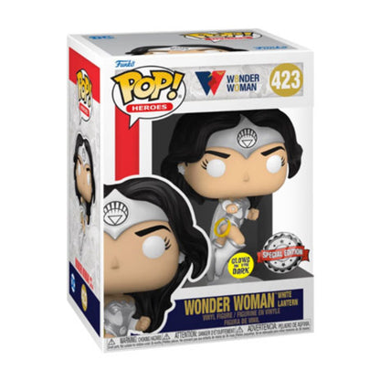 Wonder Woman - Wonder Woman White Lantern Glow 80th Anniversary US Exclusive Pop! Vinyl